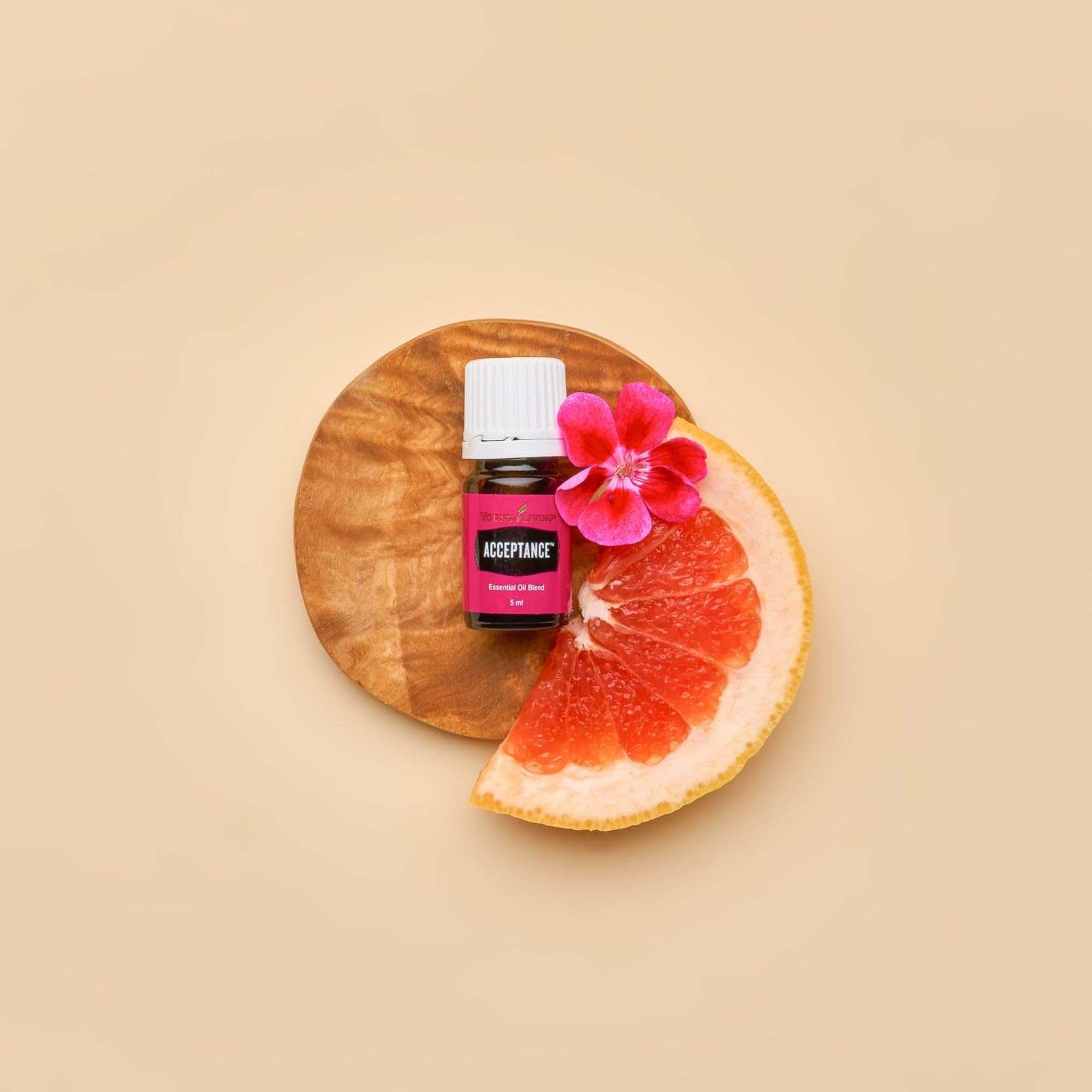 Diffuser in a tranquil corner with Acceptance scent for calm evenings.