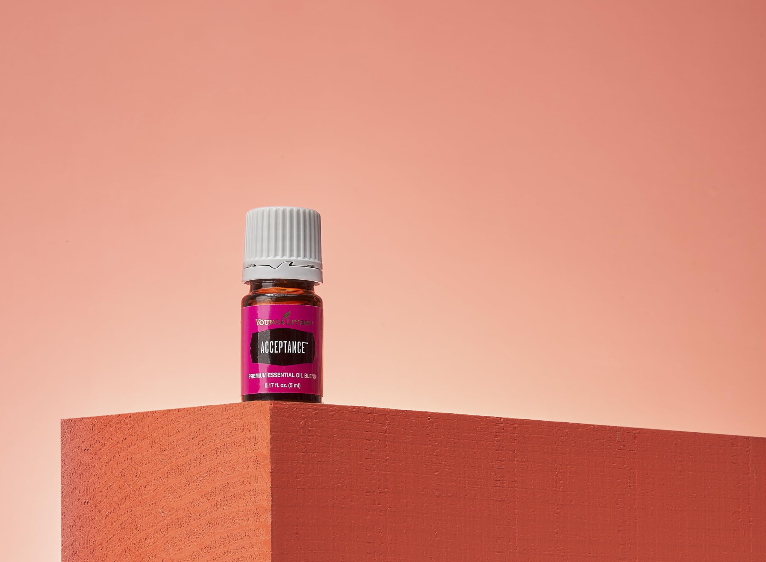 Acceptance bottle in a cozy self-care routine for relaxing moments.