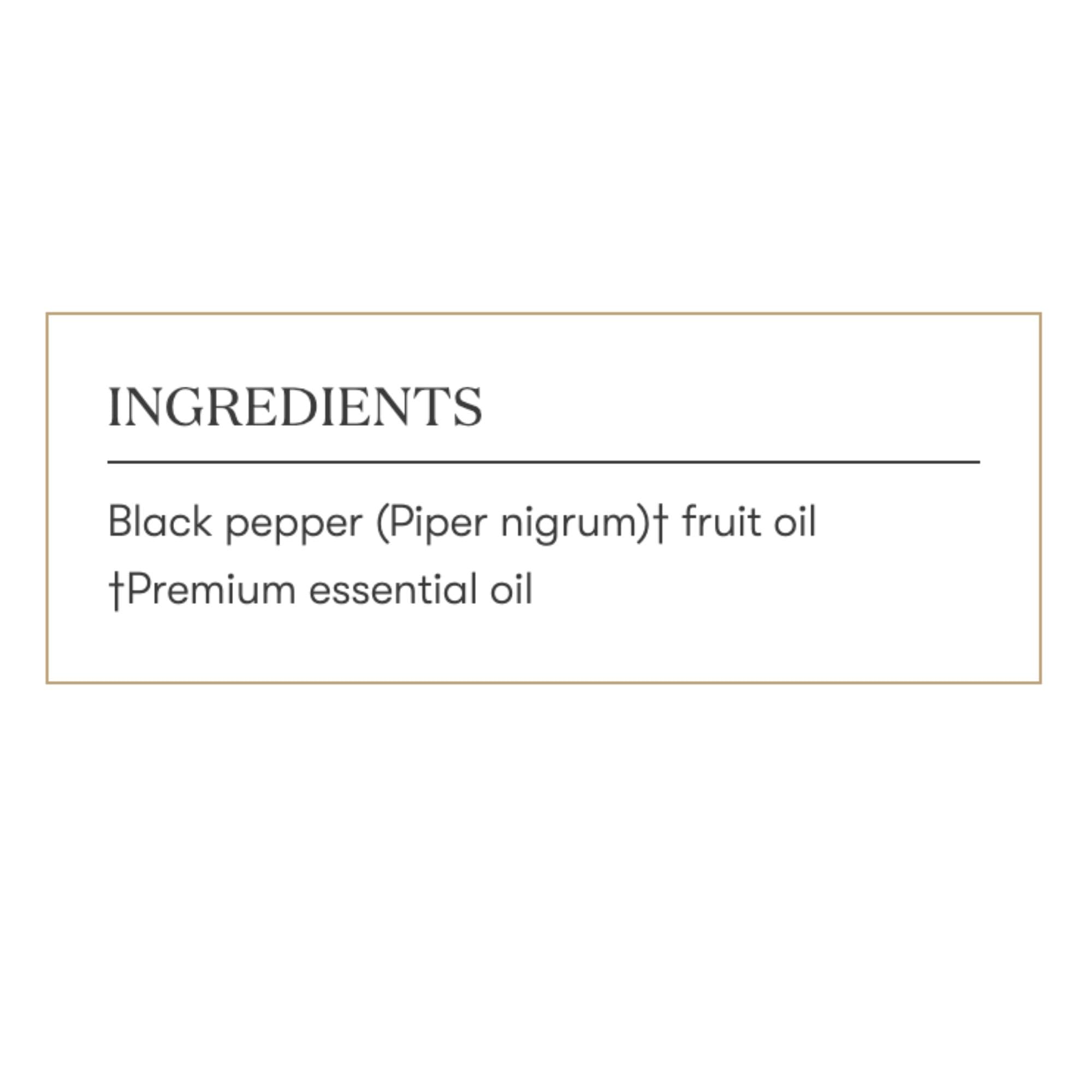 Young Living Black Pepper Vitality 5ml keeps pantry flavor ready
