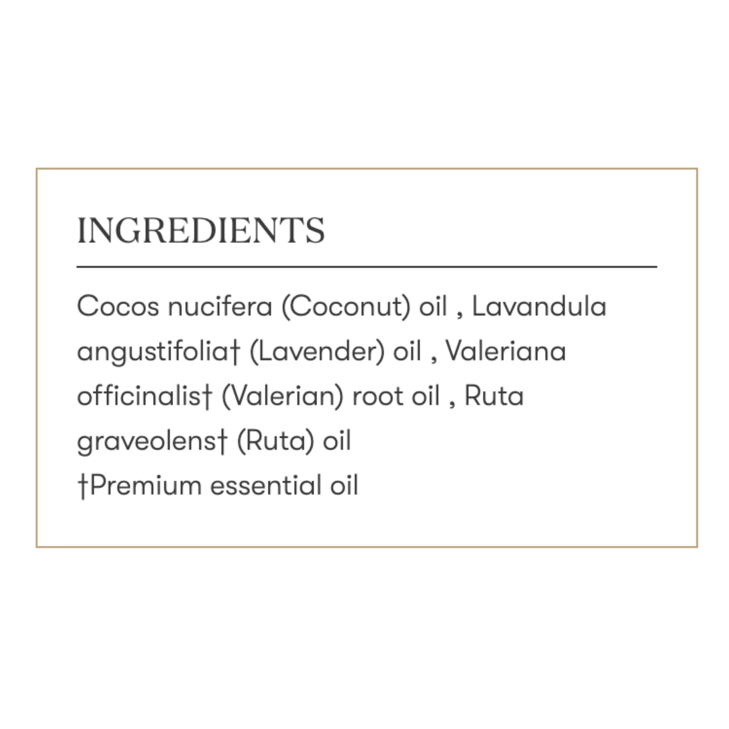 Young Living branding on RutaVaLa Roll-On emphasizes a natural lifestyle.