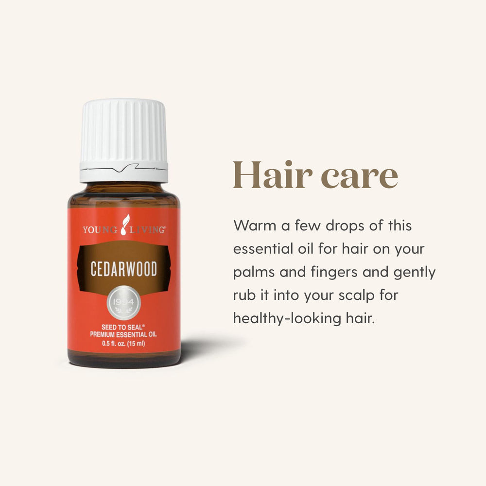 Young Living Cedarwood DIY blends for aromatherapy at home.
