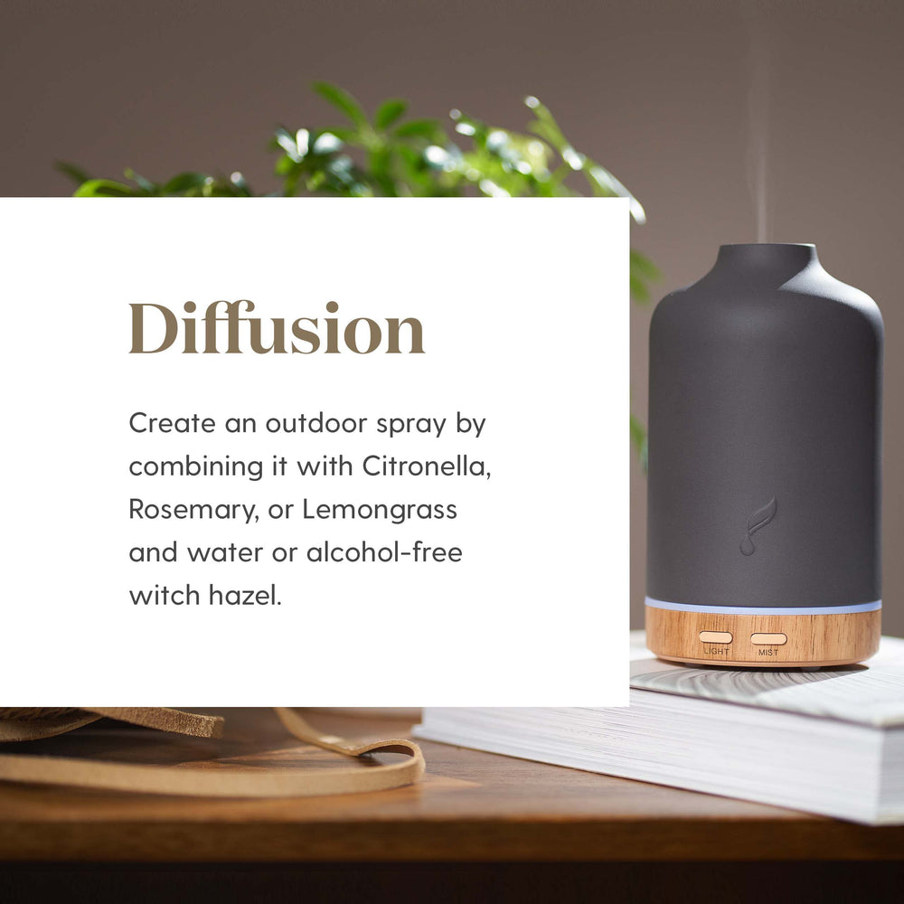 Young Living Cedarwood skin application, nourishing and balancing.