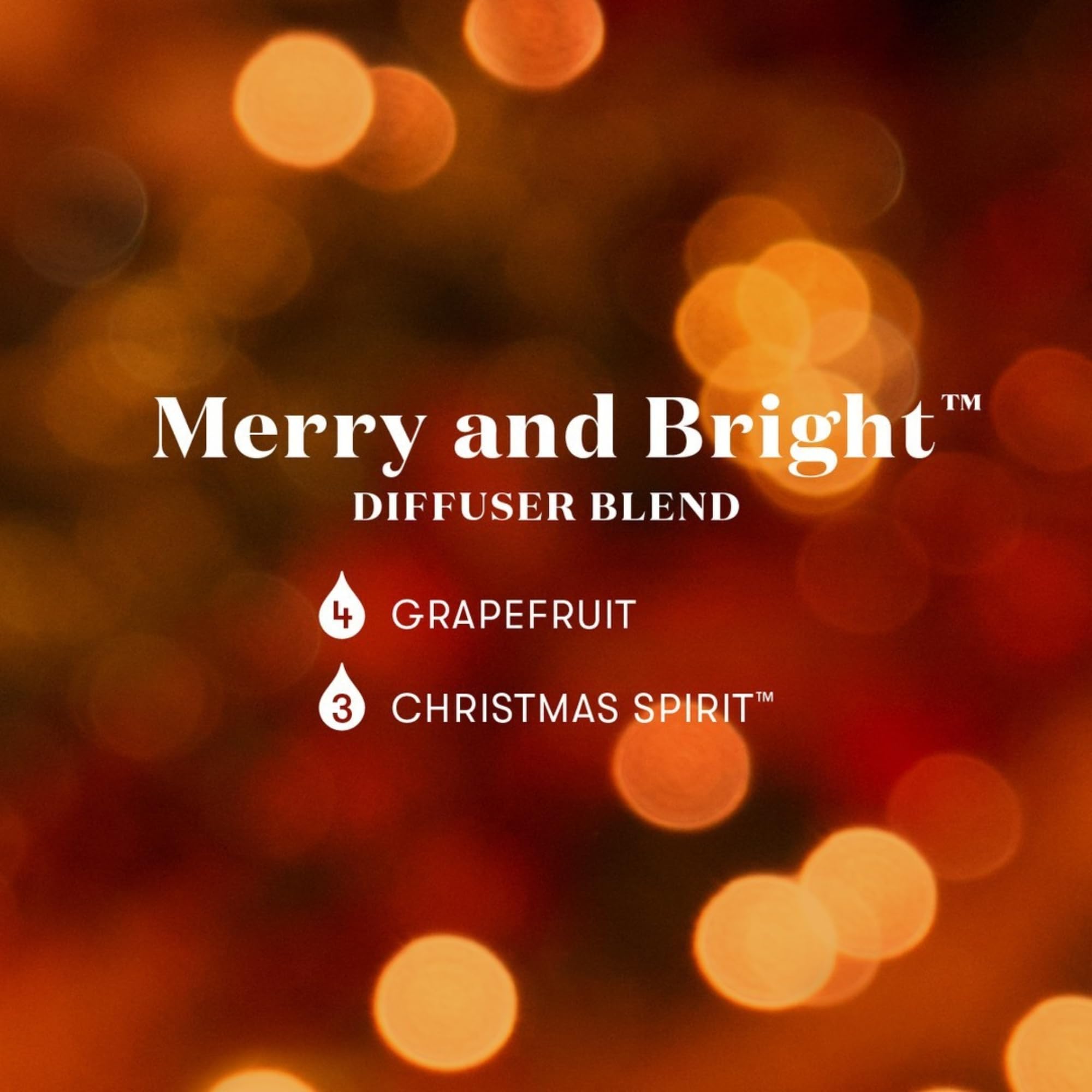Young Living Christmas Spirit packaging display signals gift-ready fragrance appeal.