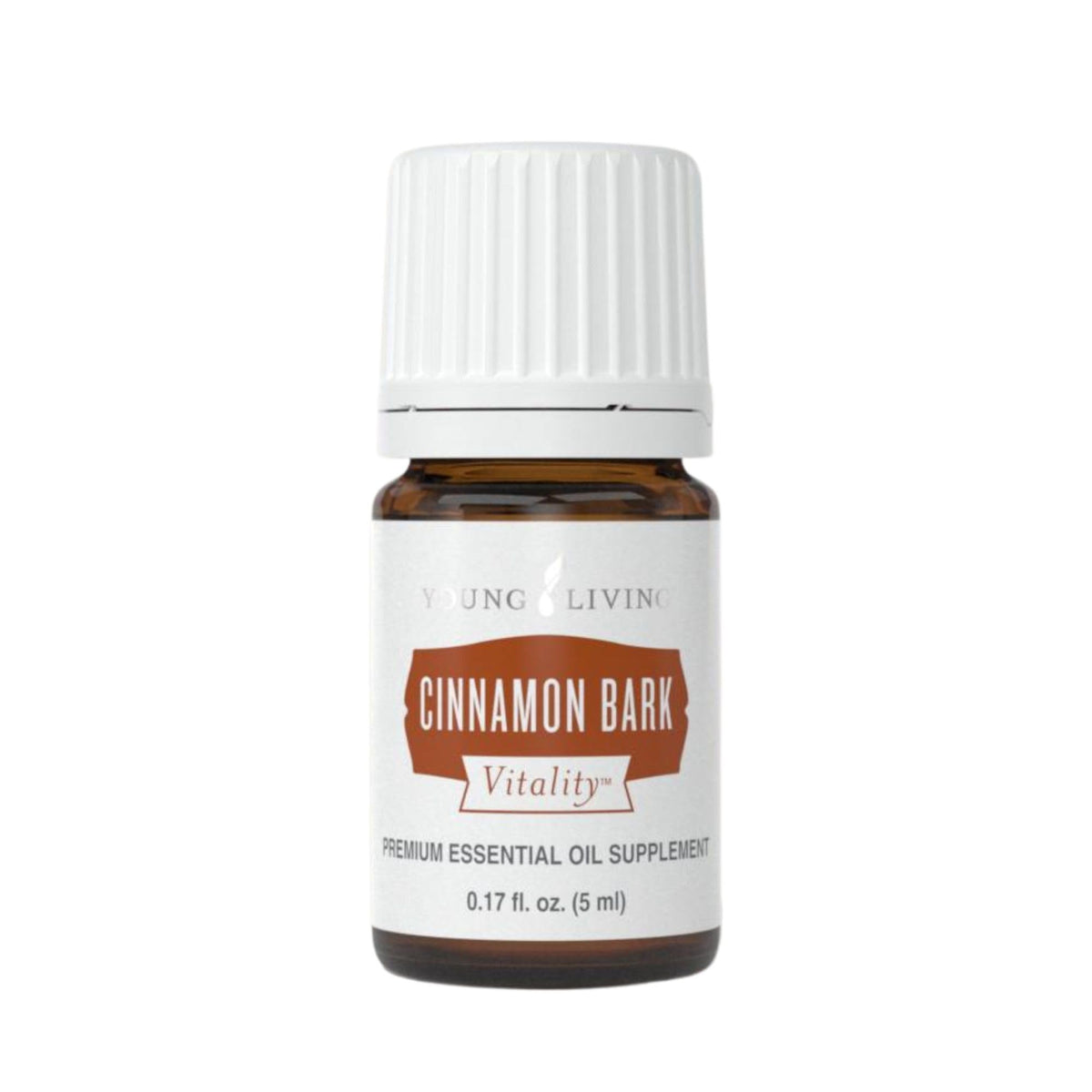 Young Living Cinnamon Bark Vitality bottle for premium culinary use.