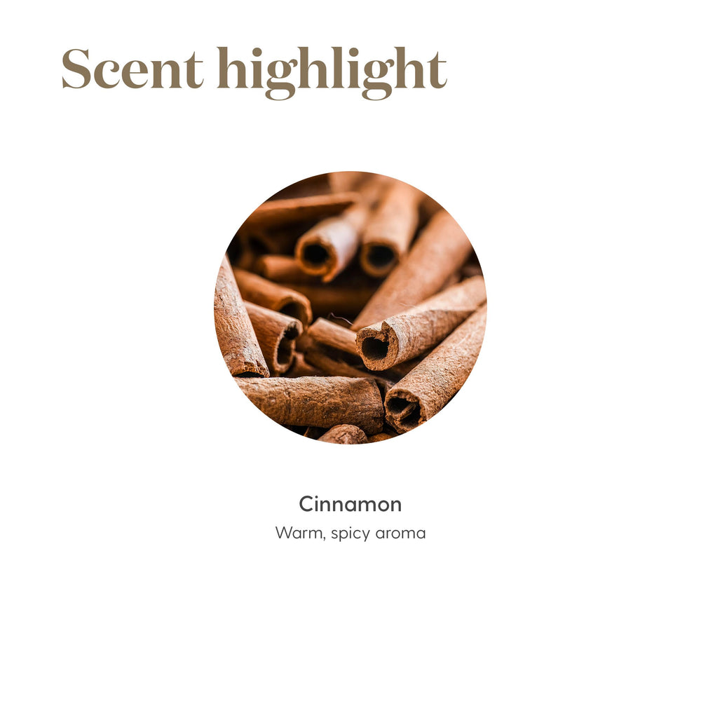 Young Living Cinnamon Bark Vitality tea pairing idea in cup.