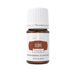 Young Living Clove Vitality bottle 5ml ready for flavorful culinary use