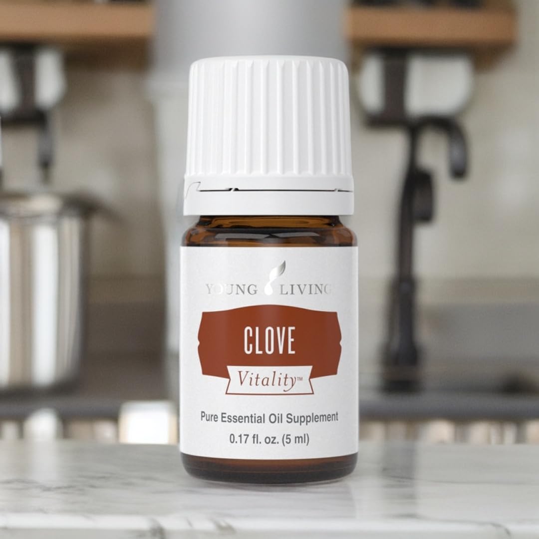 Clove Vitality in a kitchen scene suggesting spice integration