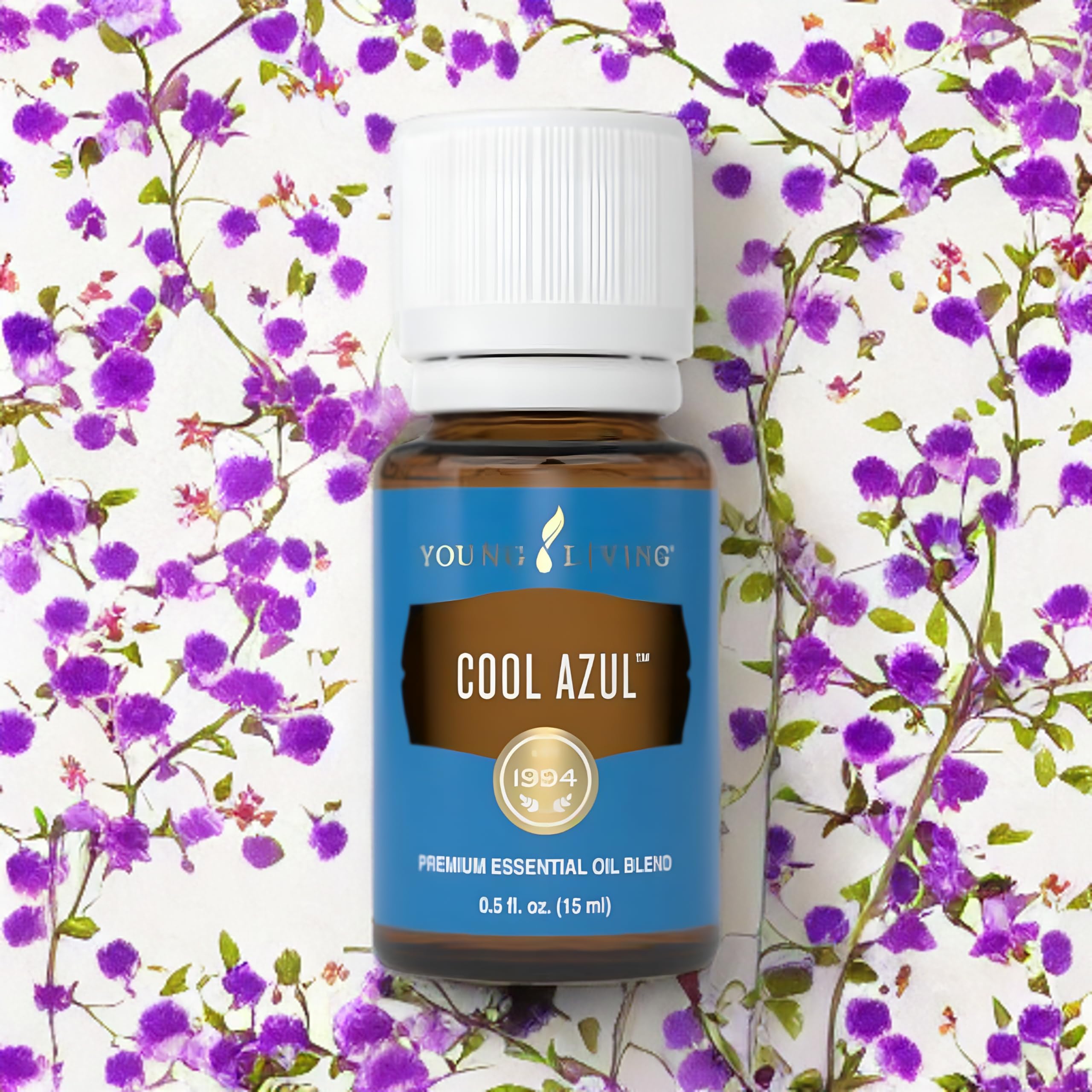 Young Living Cool Azul set-therapy hints at versatile uses and balance.