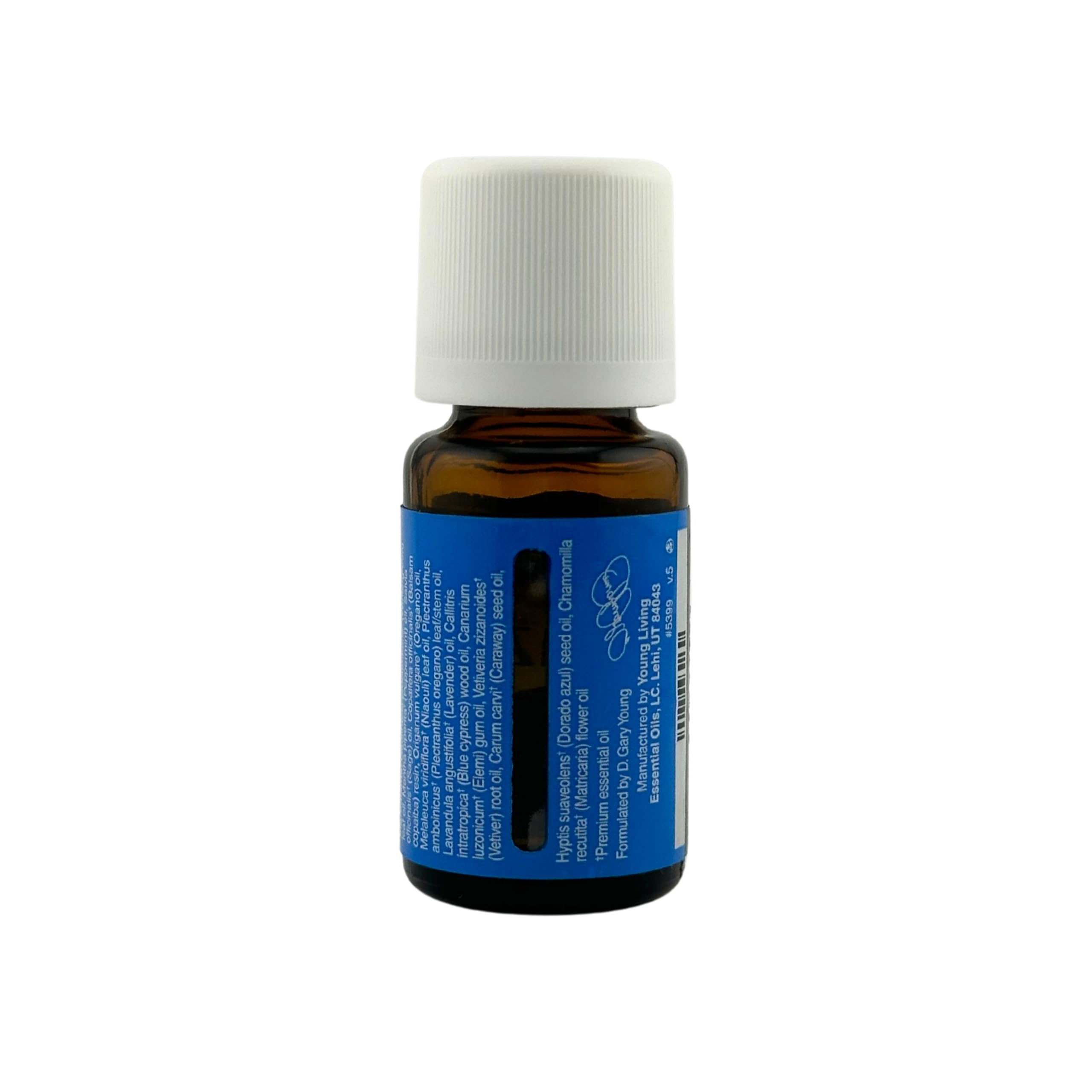 Young Living Cool Azul shelf-display reveals premium branding and accessibility.