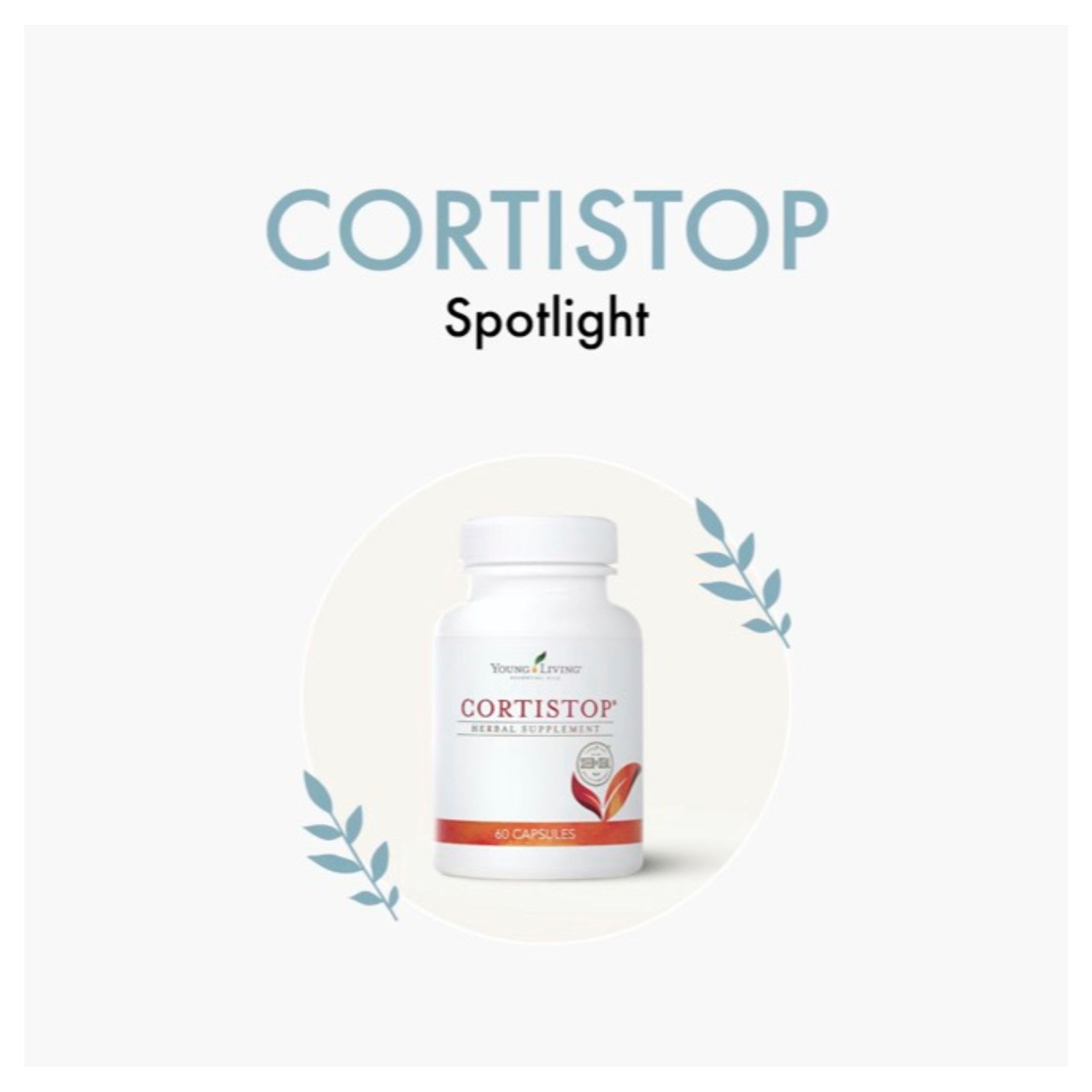 Morning routine with CortiStop used with water
