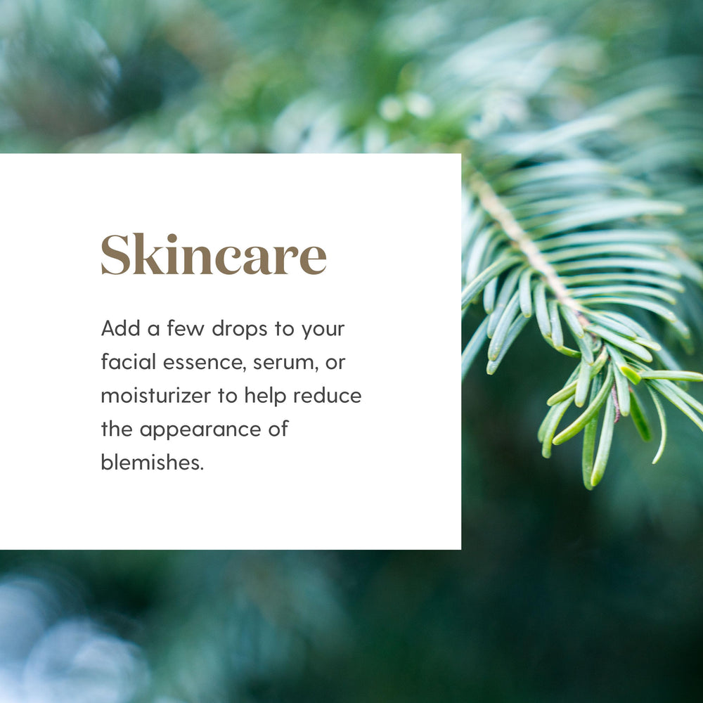 Young Living Cypress oil for skin care application refreshes the complexion.
