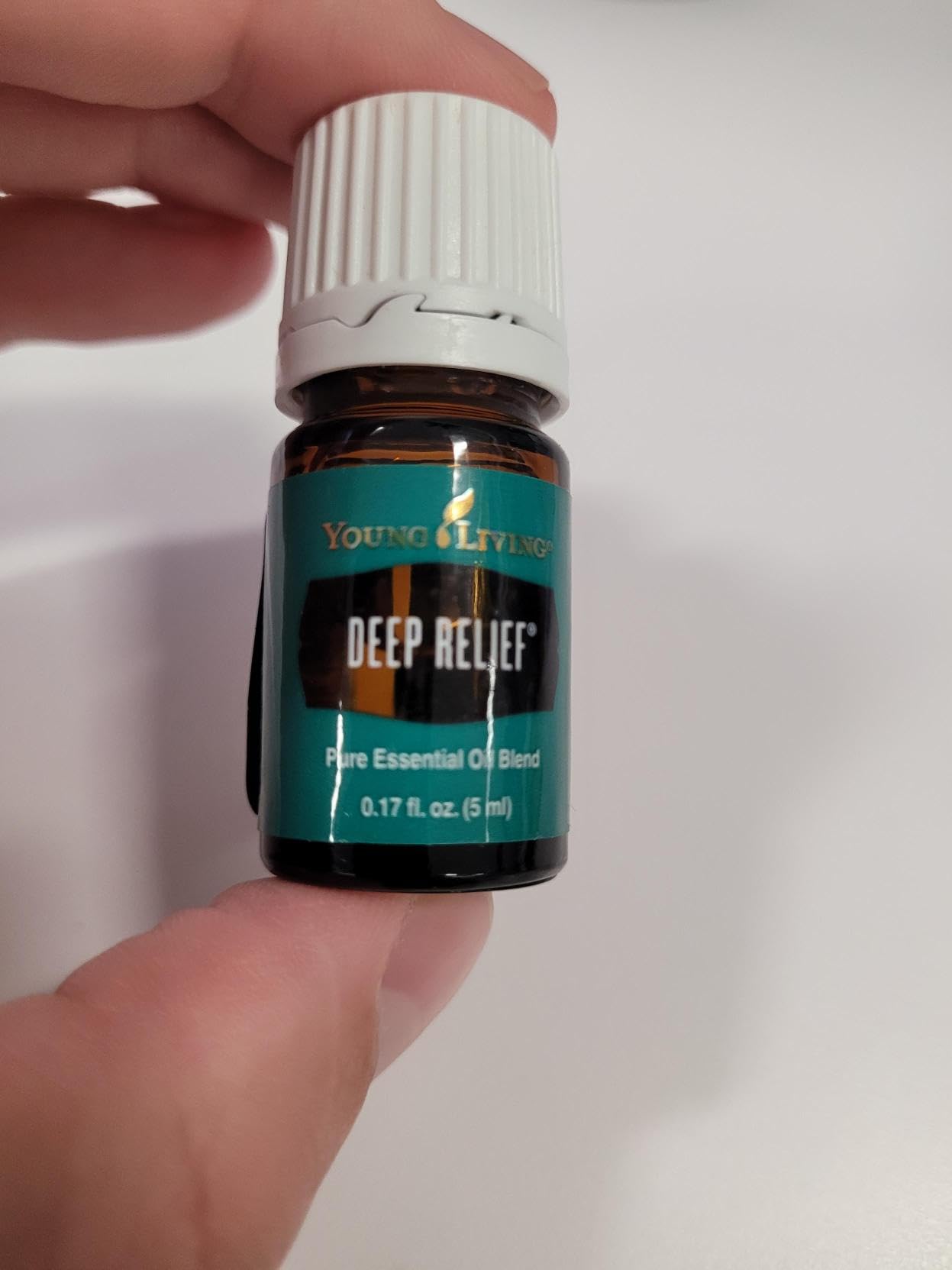 Young Living Deep Relief dispense bottle for easy, controlled application.