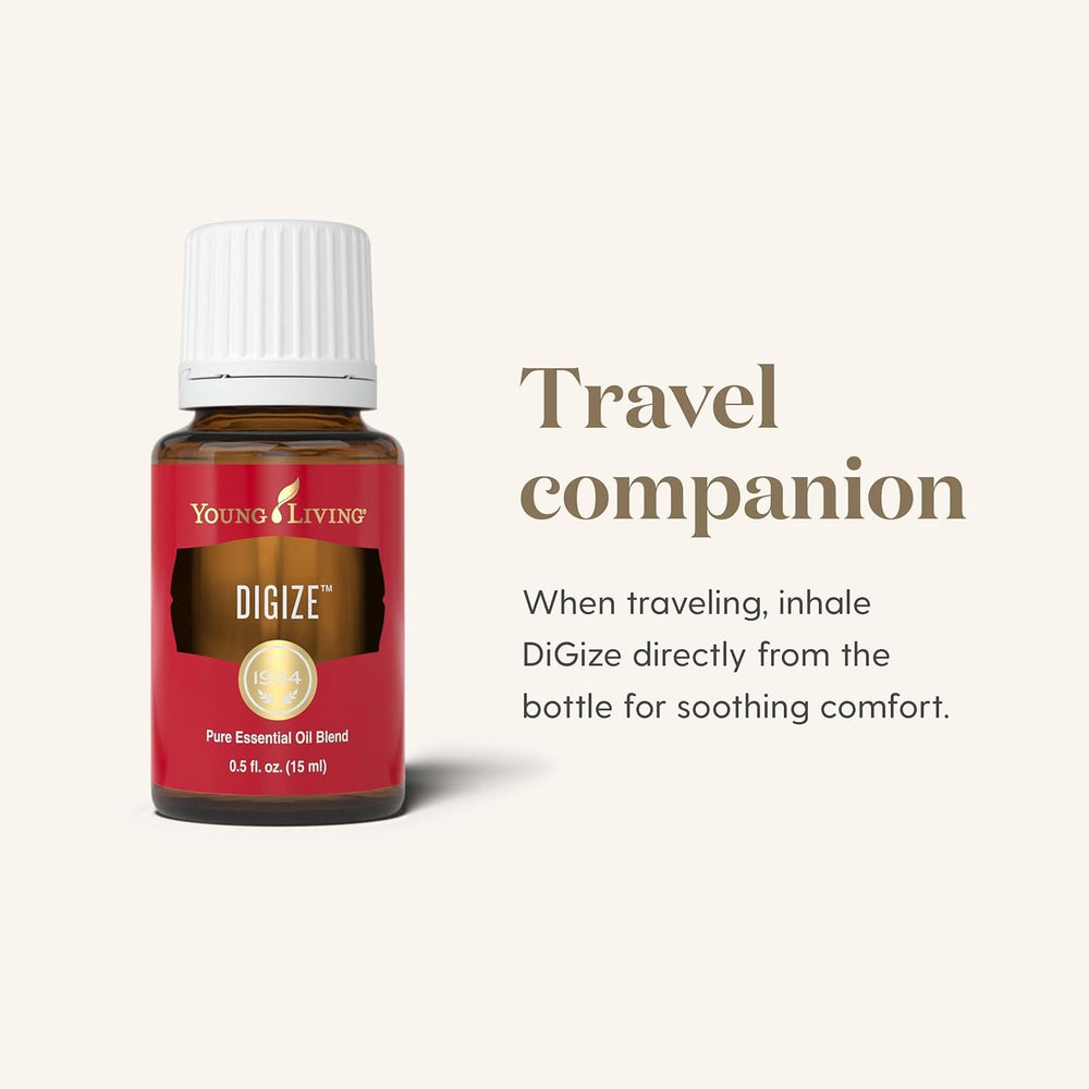 Label visible on DiGize 15ml bottle, showcasing branding and product name