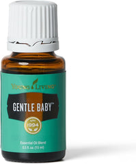 Young Living Gentle Baby bottle pour for a calming aroma during infant routines.