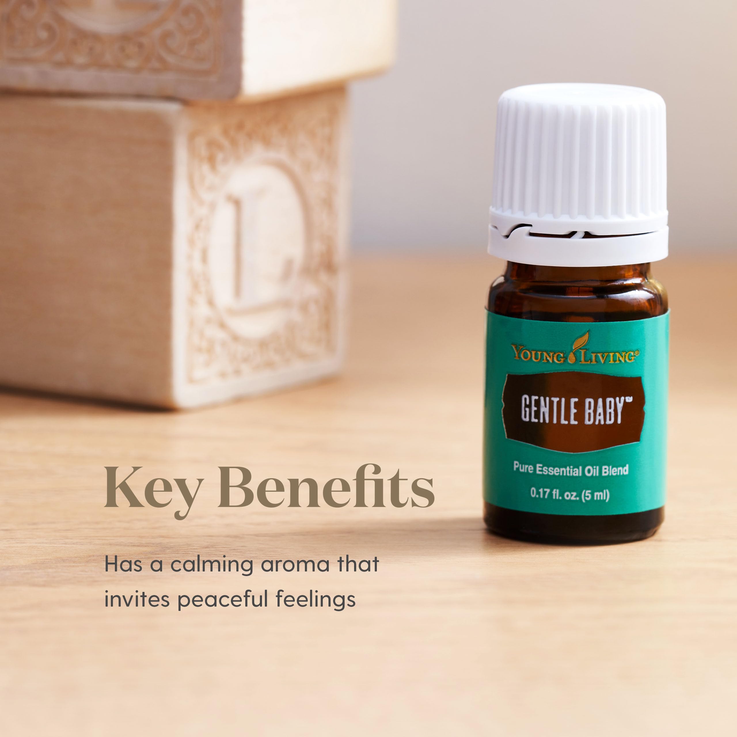 Young Living Gentle Baby drop bottle for gentle skin application