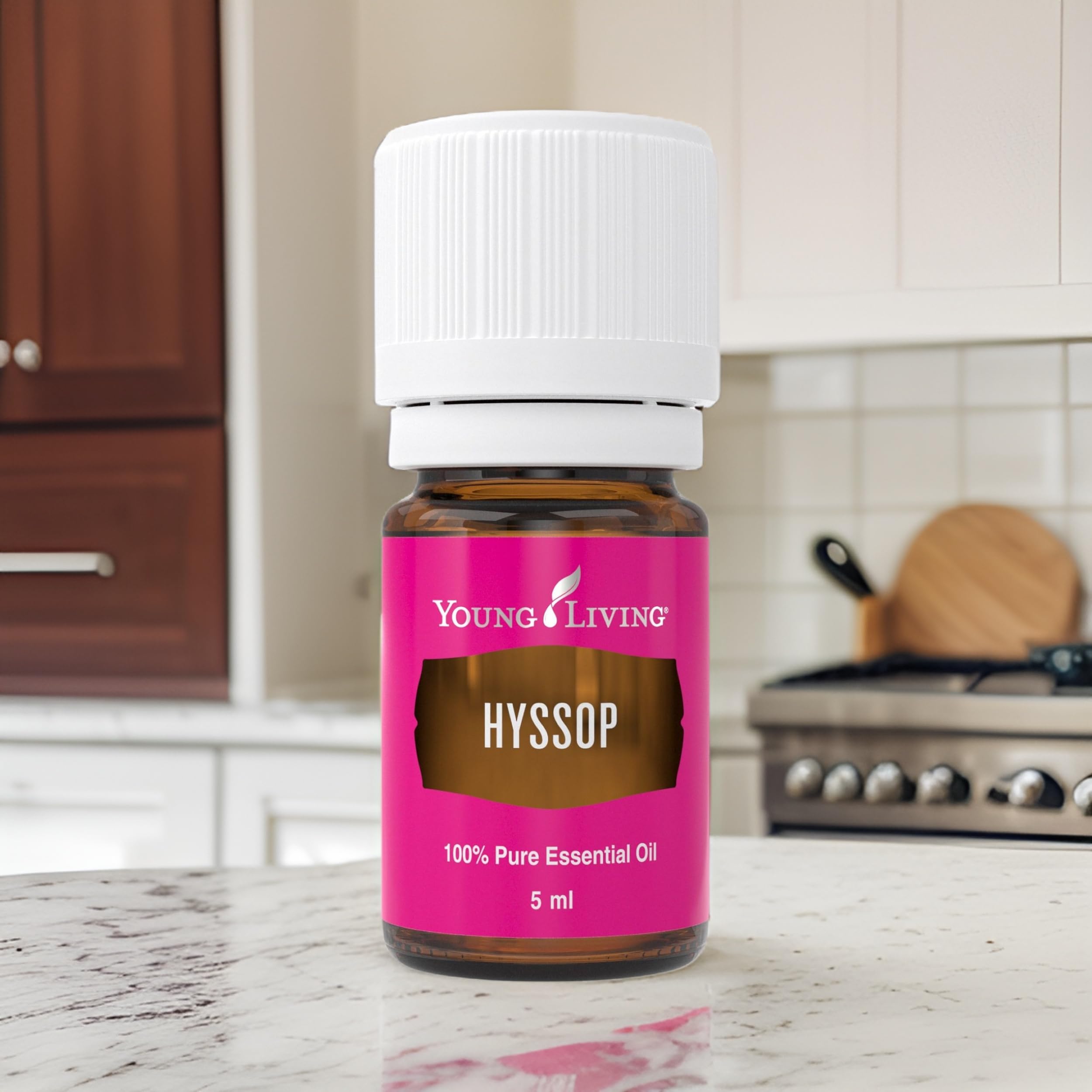 Hyssop oil used in a blended mix with Awaken for creativity.