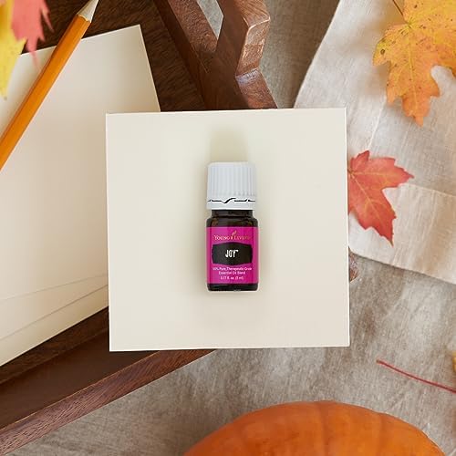 Young Living Joy aroma diffuser setup showing inviting scent for relaxation.