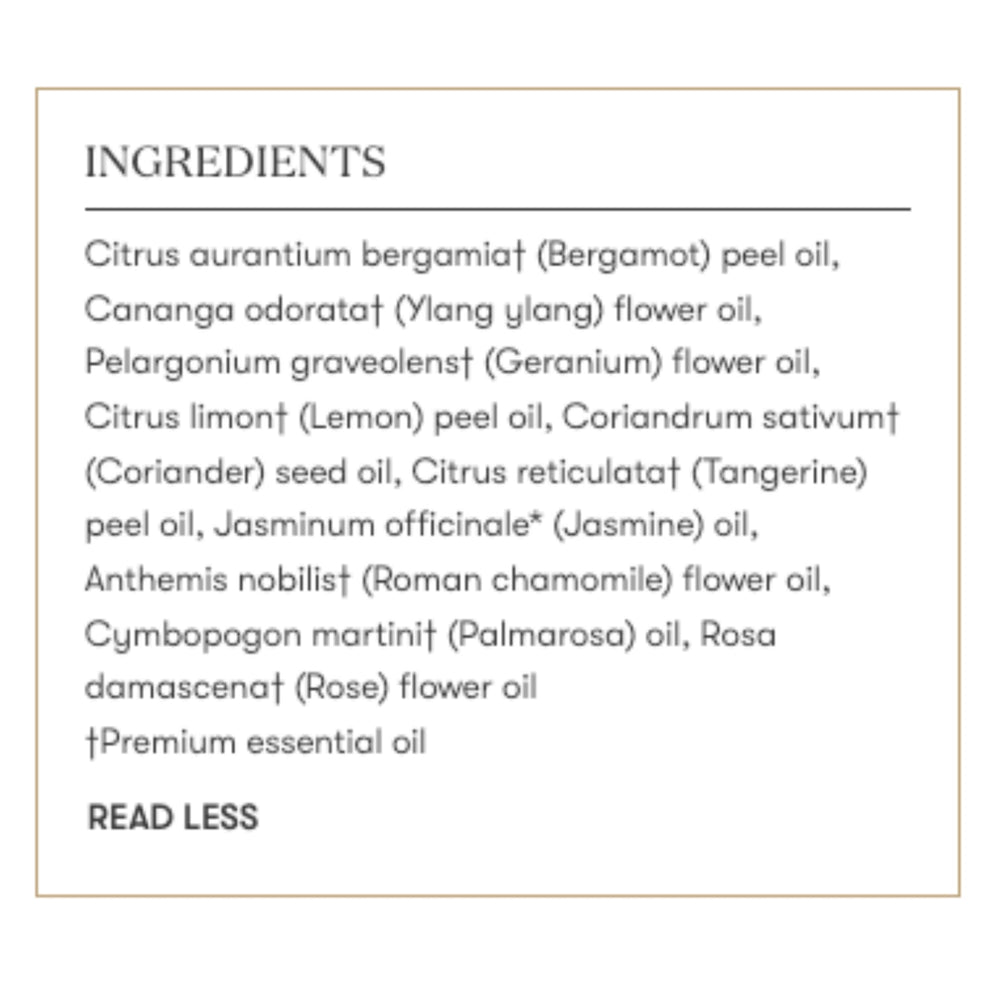 Young Living Joy geranium-petal cue adds balanced, fresh aroma for focus.
