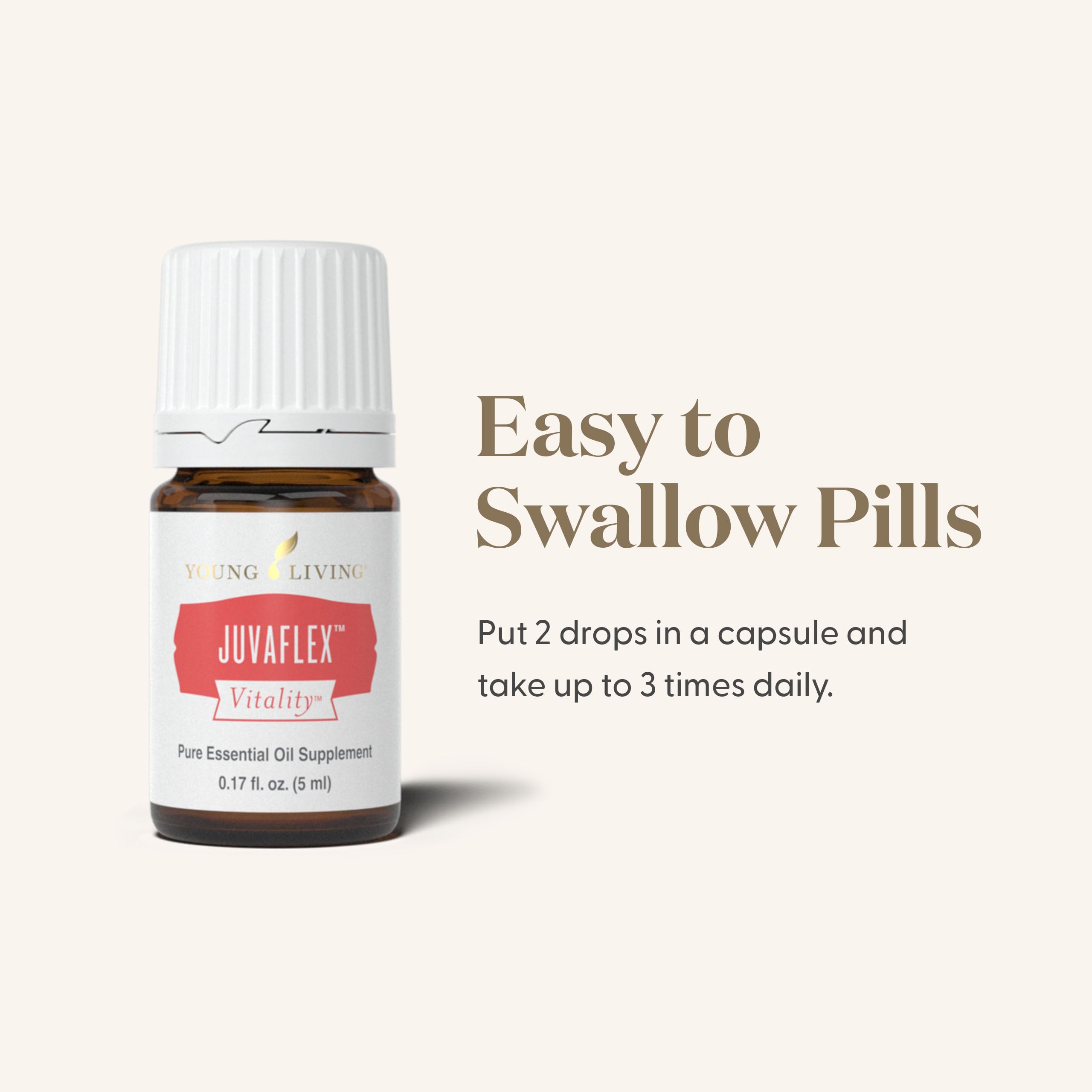 JuvaFlex Vitality bottle with glass and water for hydration-friendly ritual.