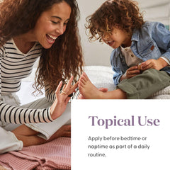 SleepyIze Roll-On applied on child’s wrist for a gentle bedtime routine