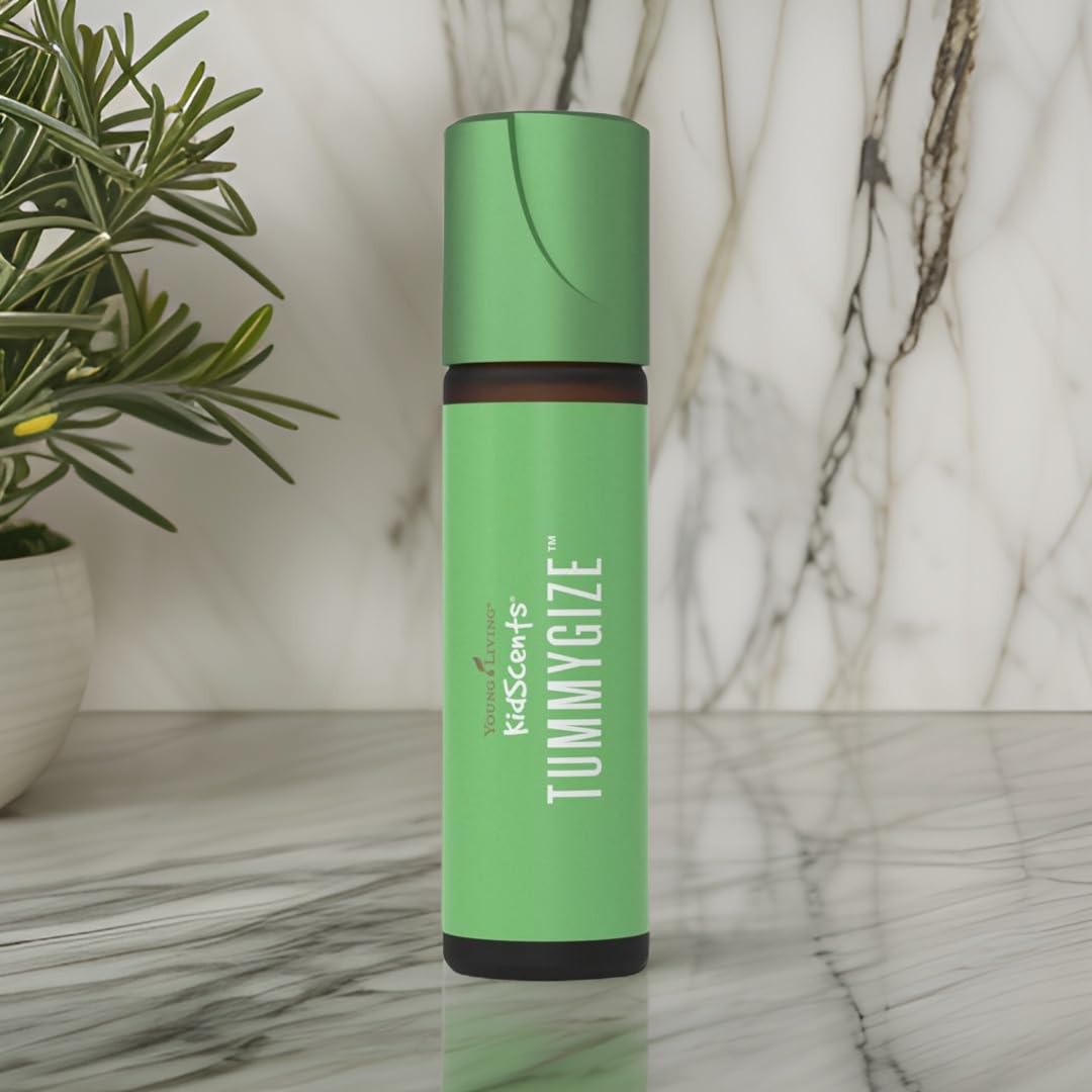 Kids using Young Living TummyGize during meals and activities