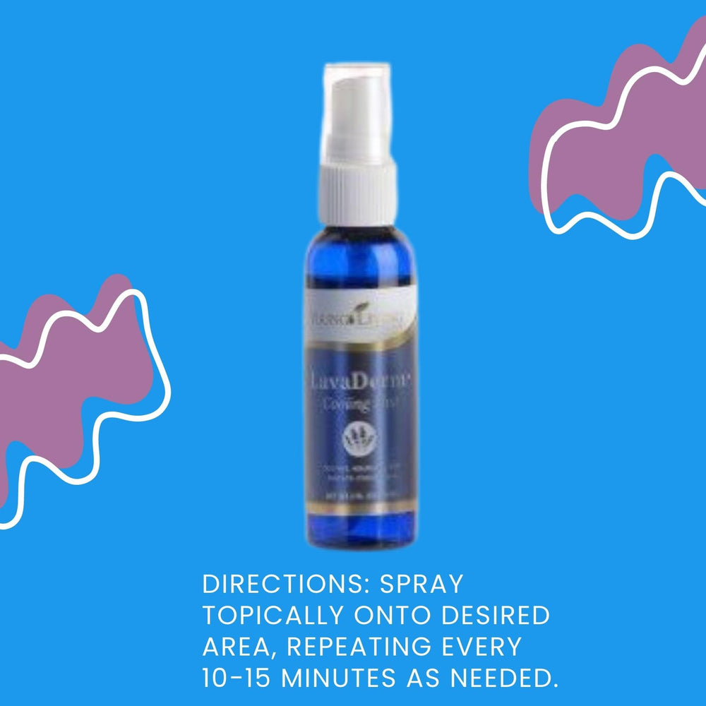Young Living Lavaderm Cooling Mist great after sun exposure or workouts for soothing hydration