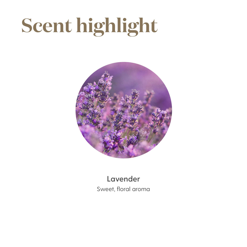 Young Living lavender dish with chicken hints at subtle herb-infused flavor.