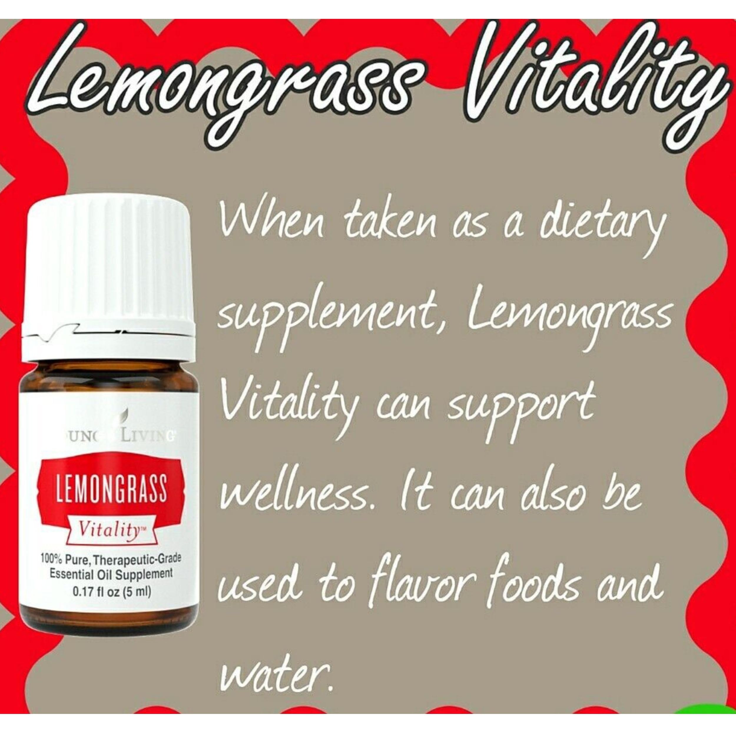 Purity badge on Lemongrass Vitality bottle signaling quality