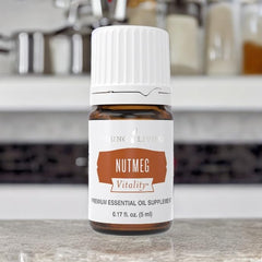 Dessert plate featuring Nutmeg Vitality for sweet-spicy notes