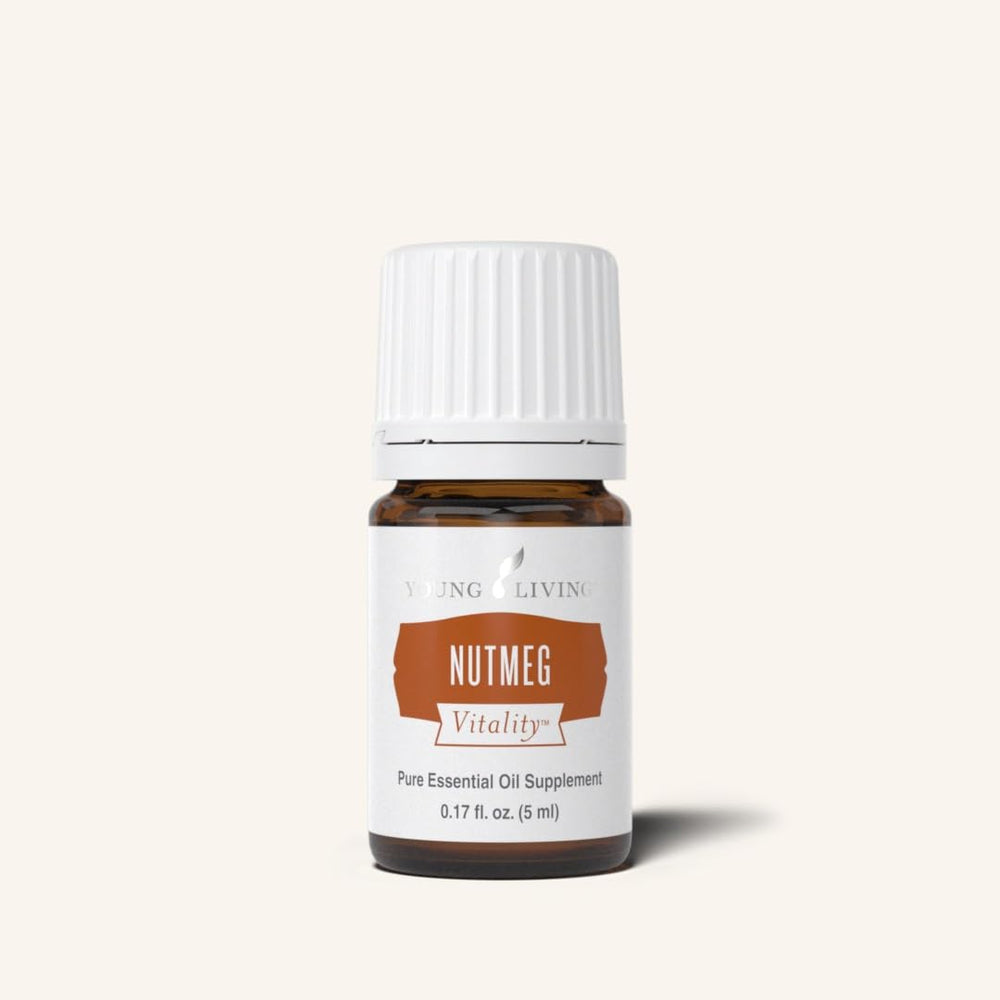 Kitchen prep with Young Living Nutmeg Vitality for cooking