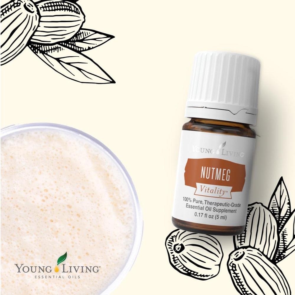 Nutmeg Vitality in a soup bowl delivers comforting nutmeg warmth