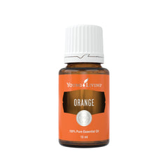 Young Living Orange Essential Oil 15ml bottle for a bright citrus aroma at home.