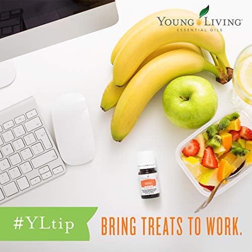 Orange essential oil used as a bright dessert topping.
