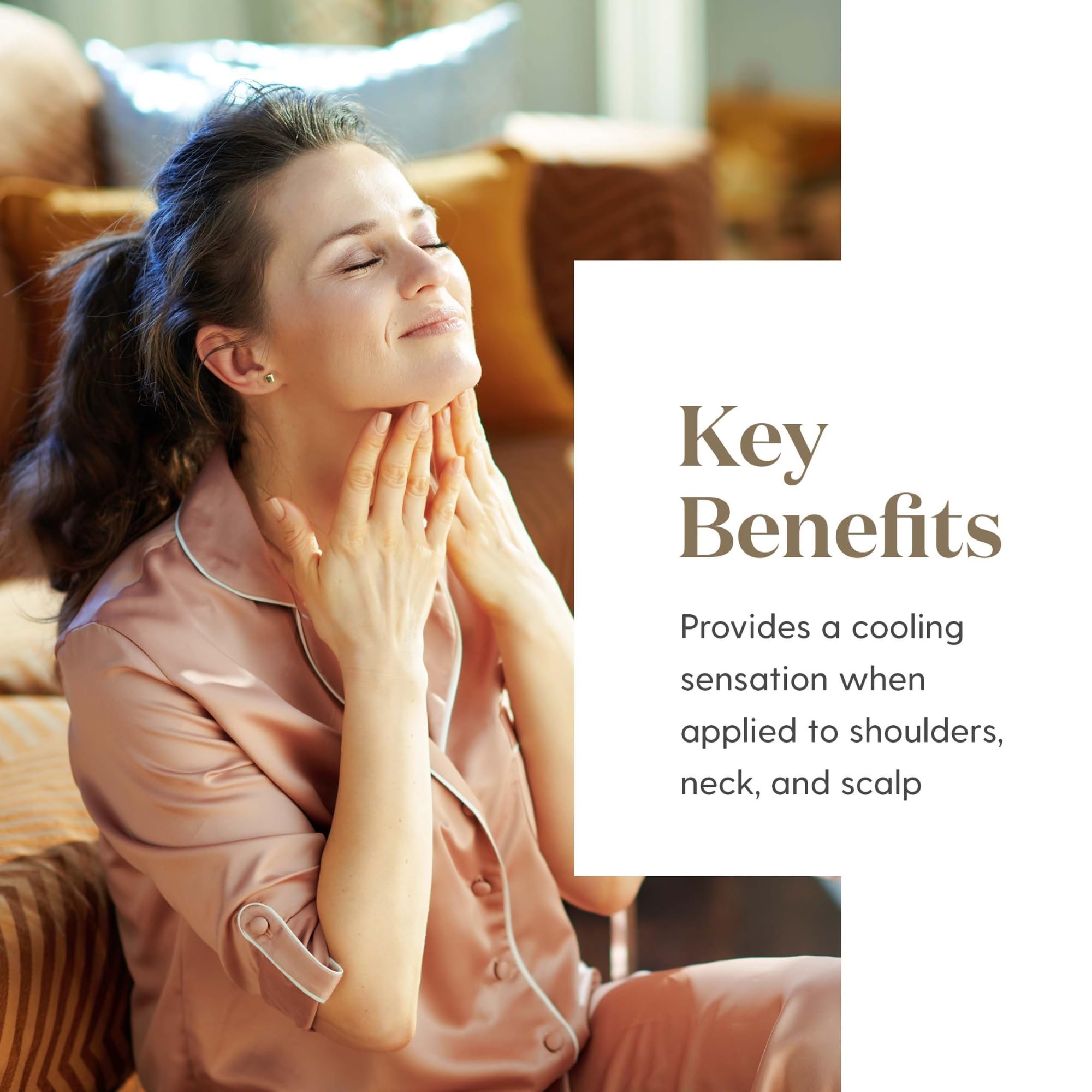 Young Living PanAway provides cooling, soothing post-activity relief for feet.