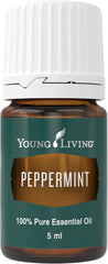 Young Living Peppermint Oil diffuser aroma for a refreshing, energizing atmosphere