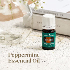 Young Living Peppermint Oil used in foods adds minty flavor and digestion support