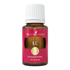 Young Living R.C. blend diffuses to create a refreshing home atmosphere.