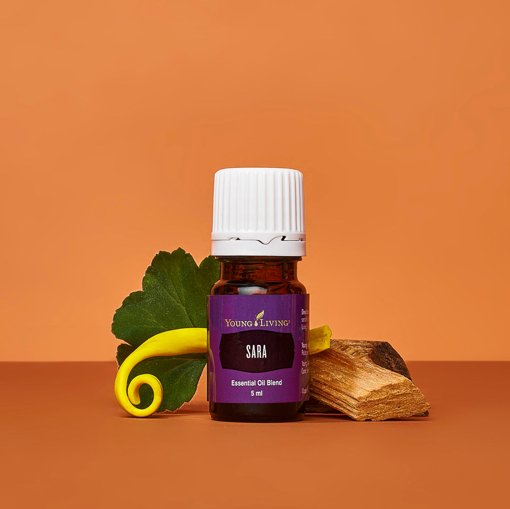 Young Living SARA oil in prayer space supports tranquil reflection.