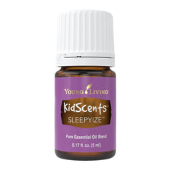 SleepyIze bottle from Young Living for a calming bedtime routine.