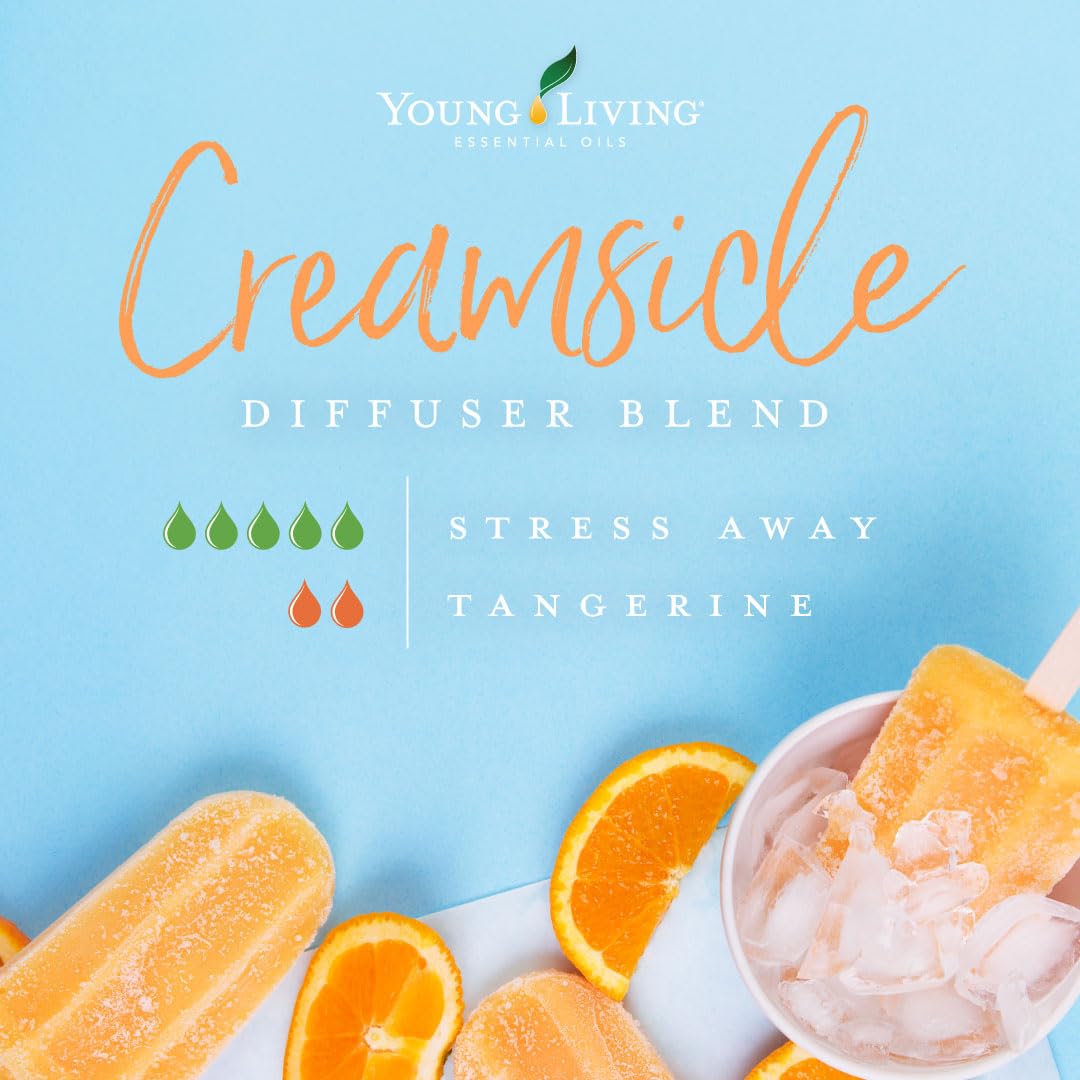 Cozy room with Tangerine diffuser by Young Living enhancing mood