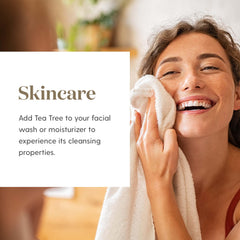 Young Living Tea Tree Oil skin-care-routine highlighting a versatile topical option.