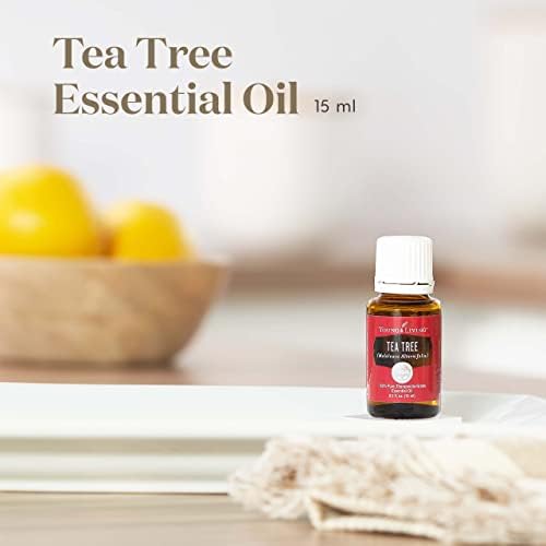 Diluted Tea Tree Oil applied for skin care balance.