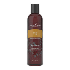 Young Living V-6 Enhanced bottle ready for custom dilutions.