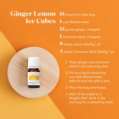 Young Living Vitality Lemon dish-ingredient image with zest to brighten sauces and marinades