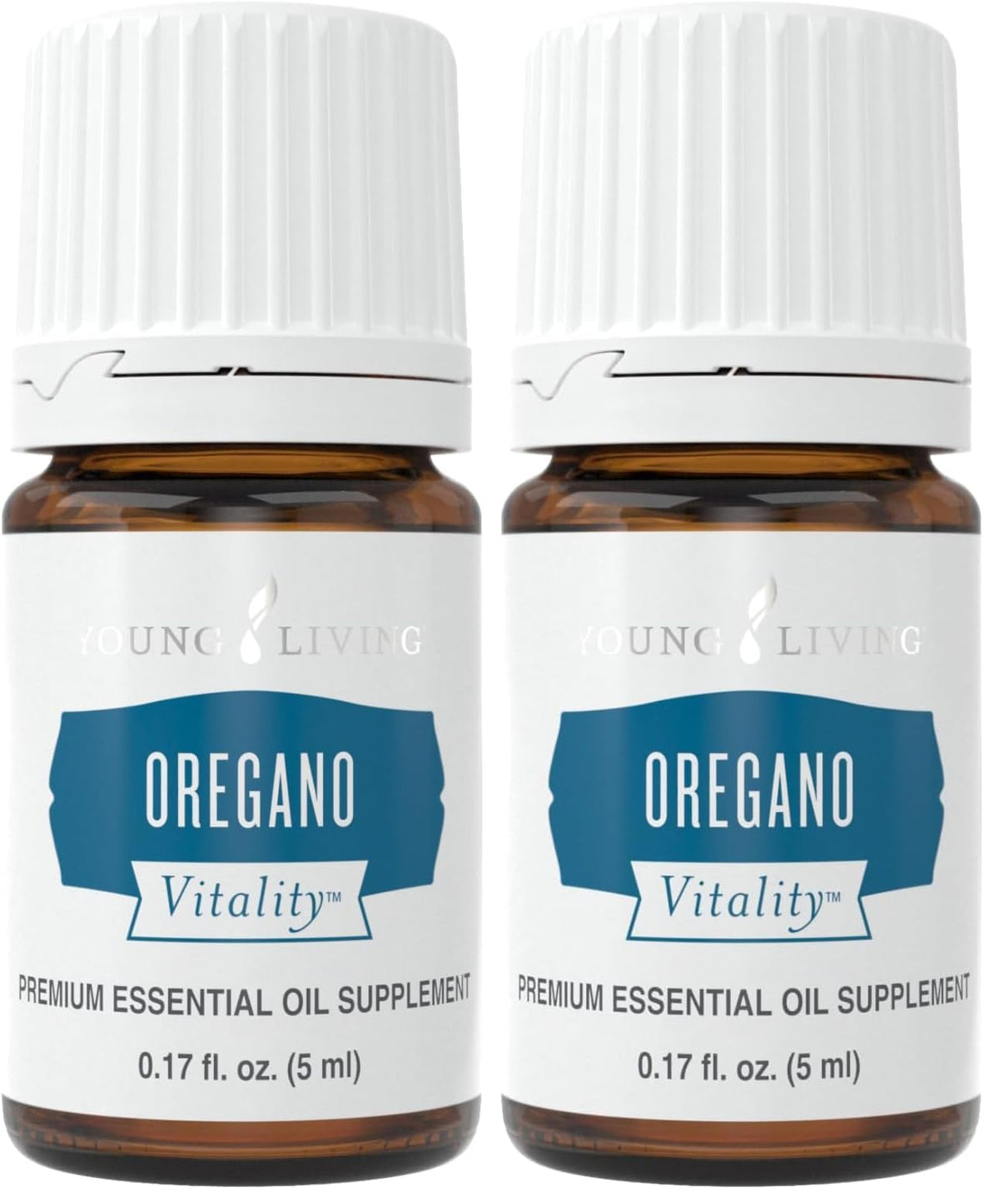 Young Living Vitality Oregano Oil bottle shows premium potency for culinary use.