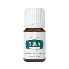 Young Living Vitality Rosemary bottle pour for flavorful cooking