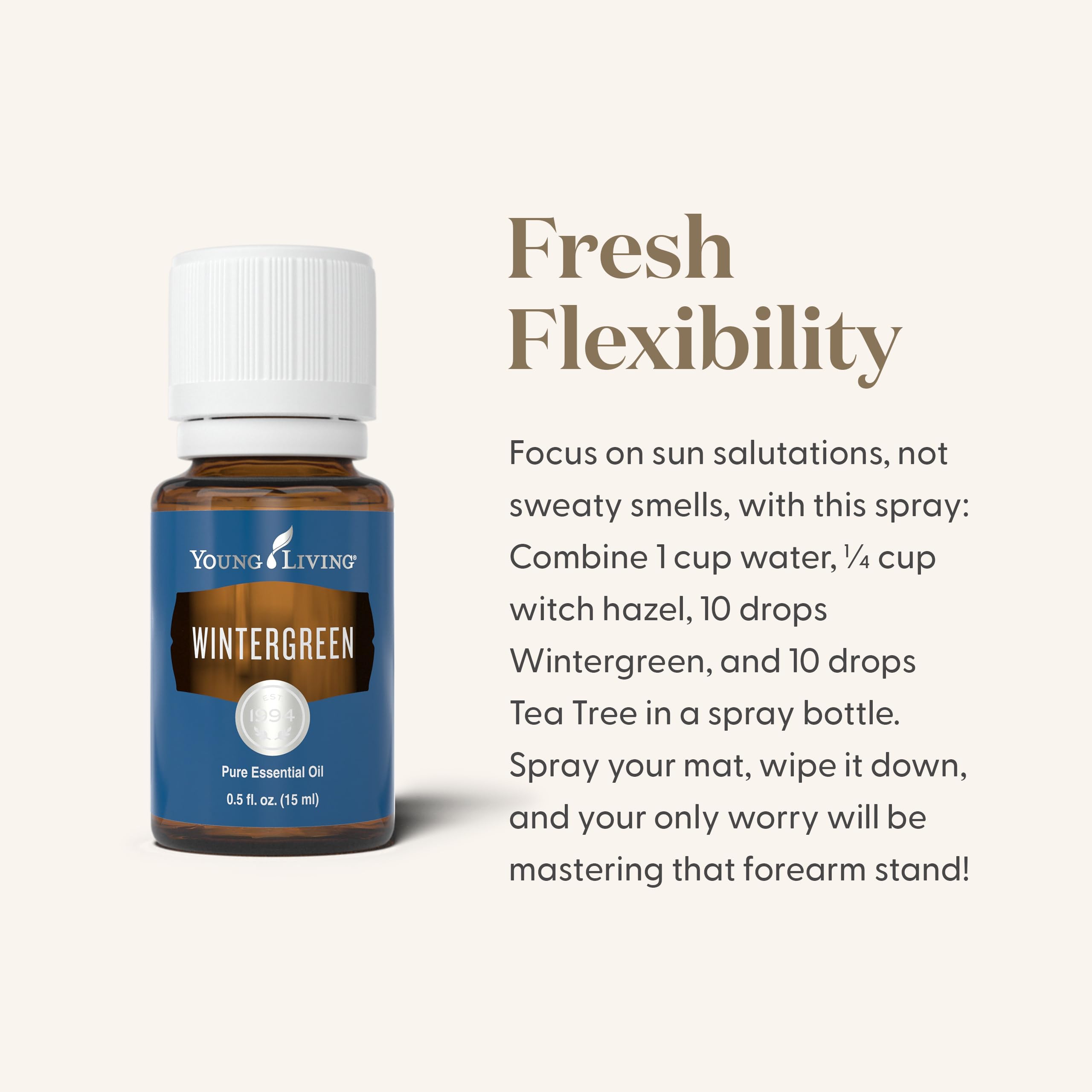 Young Living Wintergreen diffuser image, inviting invigorating aroma in a room.