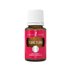 Young Living Ylang Ylang 5ml bottle, fragrant floral oil for mood and ambience.