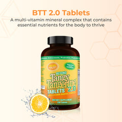 Youngevity Beyond Tangy Tangerine 2.0 label highlights organic ingredients and ORAC value.