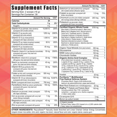 Youngevity BTT2 powder in jar shows natural, whole-food ingredients.
